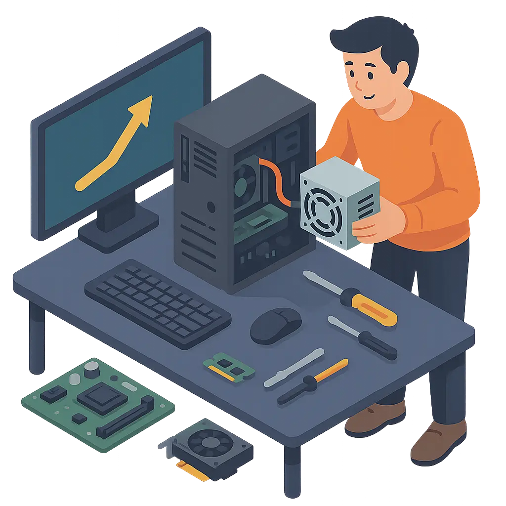 Desktop-PC Service und Hardware-Reparatur in Neuwied - GET-IT-Service Werkstatt