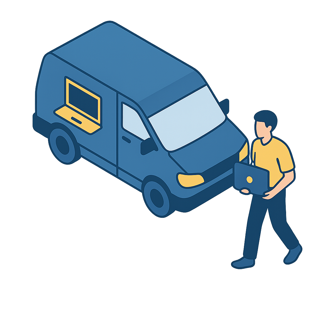 Mobiler IT-Service vor Ort in Neuwied - Hausbesuch und Computer-Reparatur bei Ihnen zu Hause