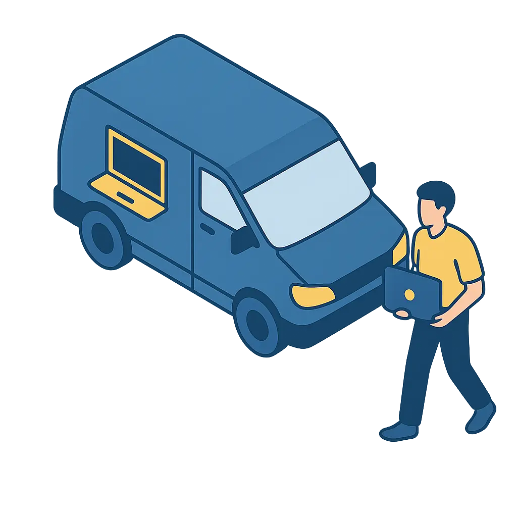Mobiler IT-Service vor Ort in Neuwied - Hausbesuch und Computer-Reparatur bei Ihnen zu Hause